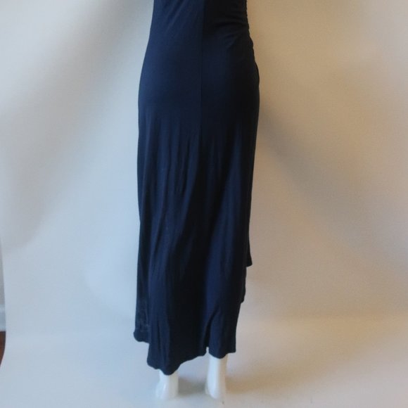 Womens A.L.C. Blue Strappy Ruched Maxi Dress M * - Picture 8 of 11
